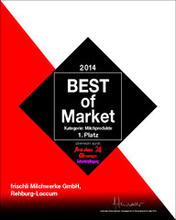 BEST of Market 2014: 1. Platz in der Kategorie "Milchprodukte"